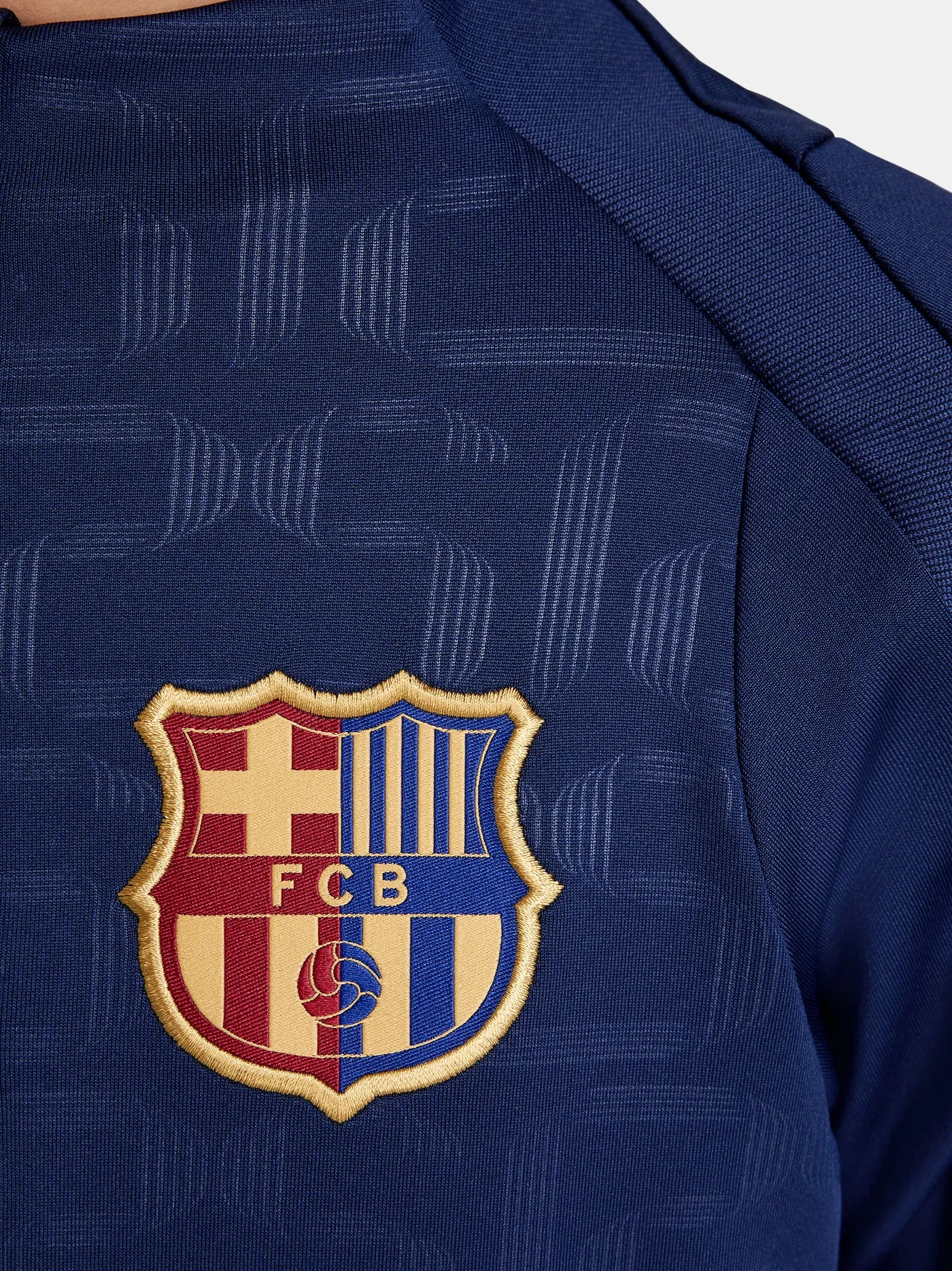 FC Barcelona Pre-Match sweatshirt 24/25 - Long sleeve - Junior