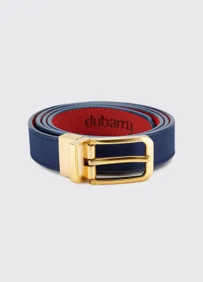 Foynes Ladies Leather Belt  - Royal Blue