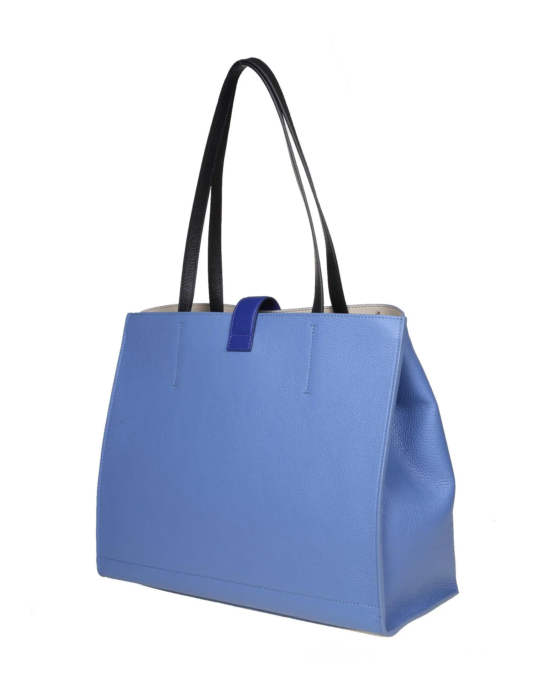 Furla Sofia Logo Plaque Tote Bag