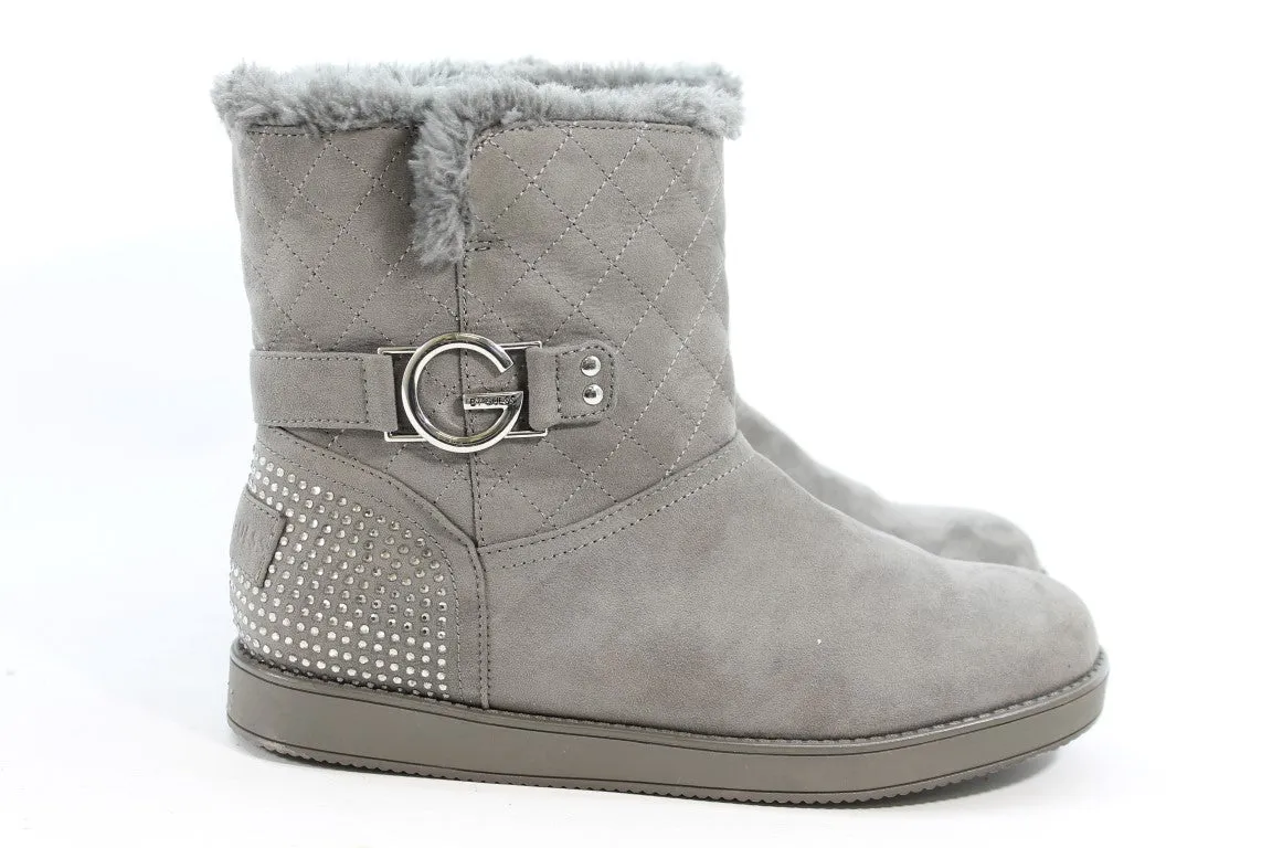 G By Guess Aussie Women's Grey Boots 8.5M(ZAP19254)