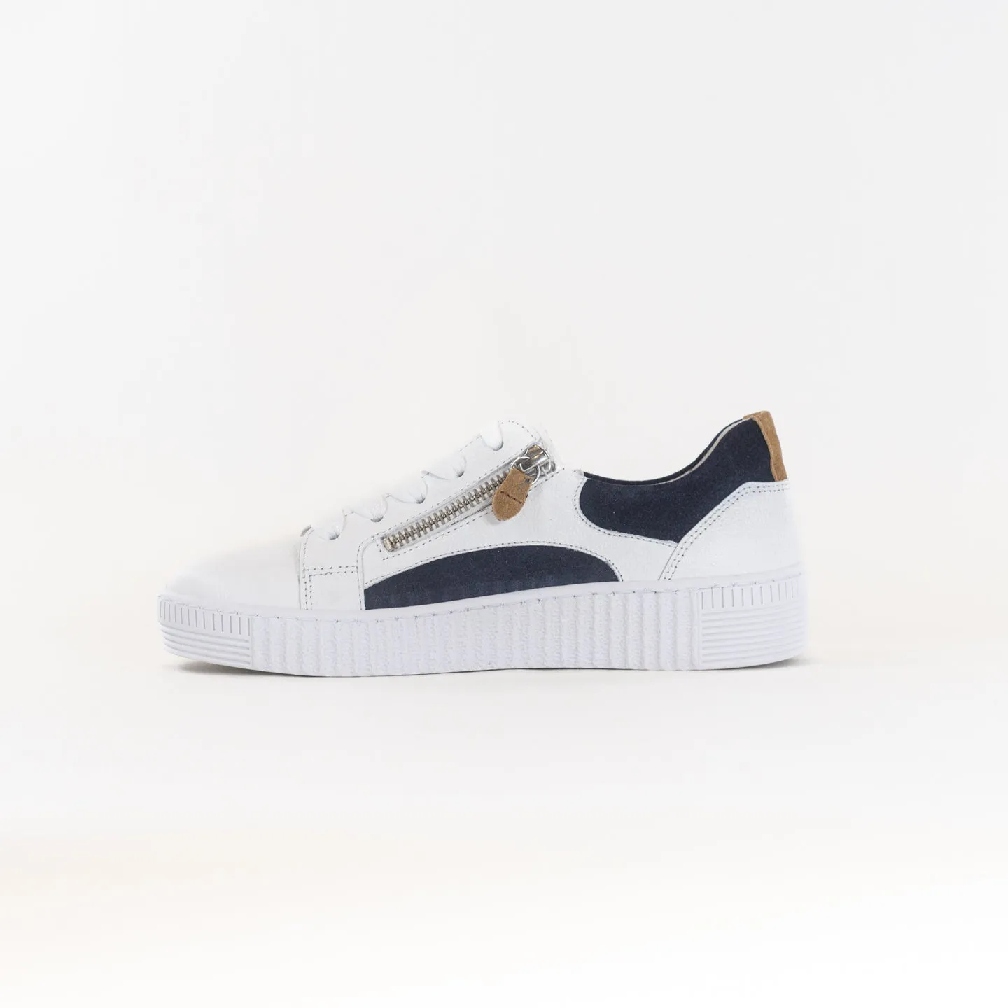 Gabor A1 Zipper Sneaker 23.330 (Women's) - White/Blue