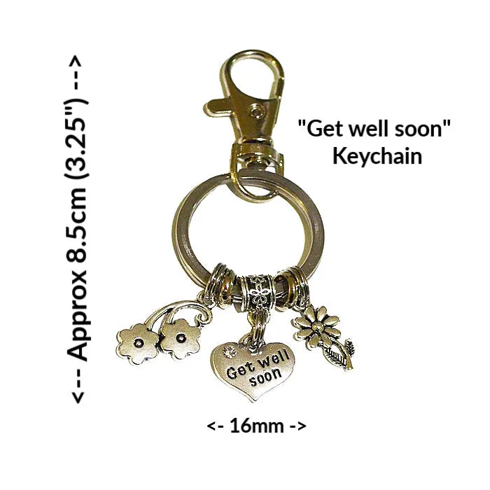 GET WELL SOON KEYCHAIN