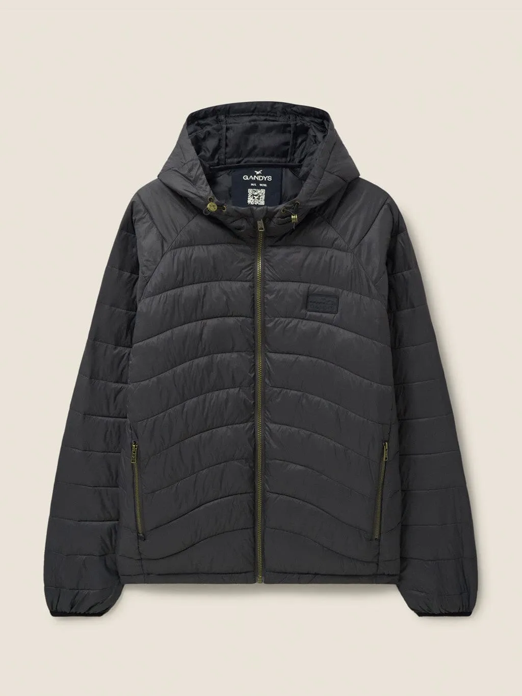 Grey Raknes Water-Resistant Insulated Jacket