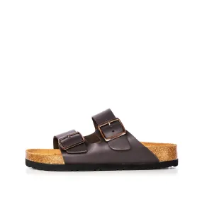 HIBISCUS BROWN CORK SANDAL