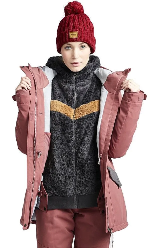 jacket Billabong Scenic Route - Vintage Plum - women´s