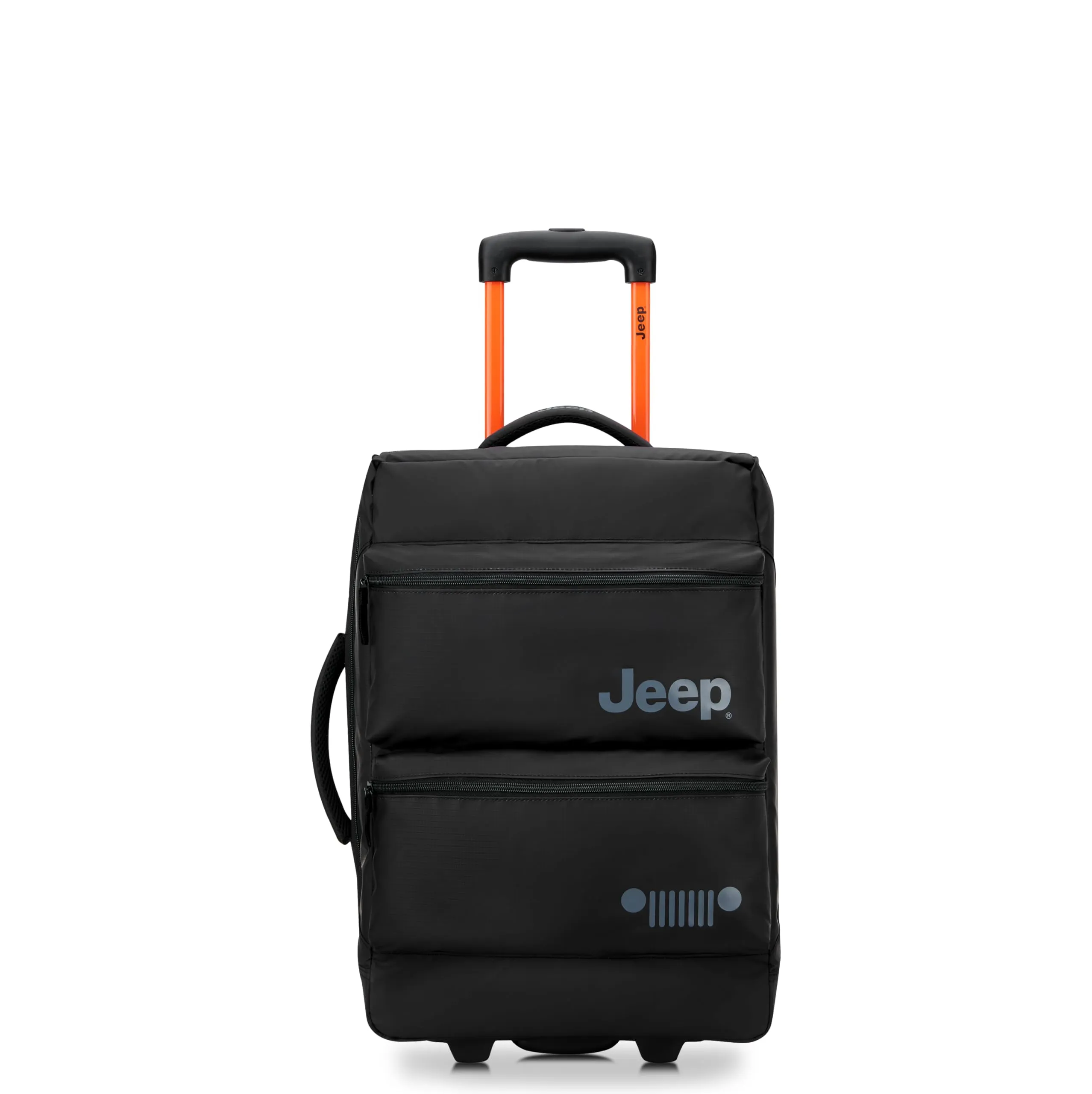 Jeep JS006B Two Wheel Rolling Travel Duffle Bag (20 Inch)  