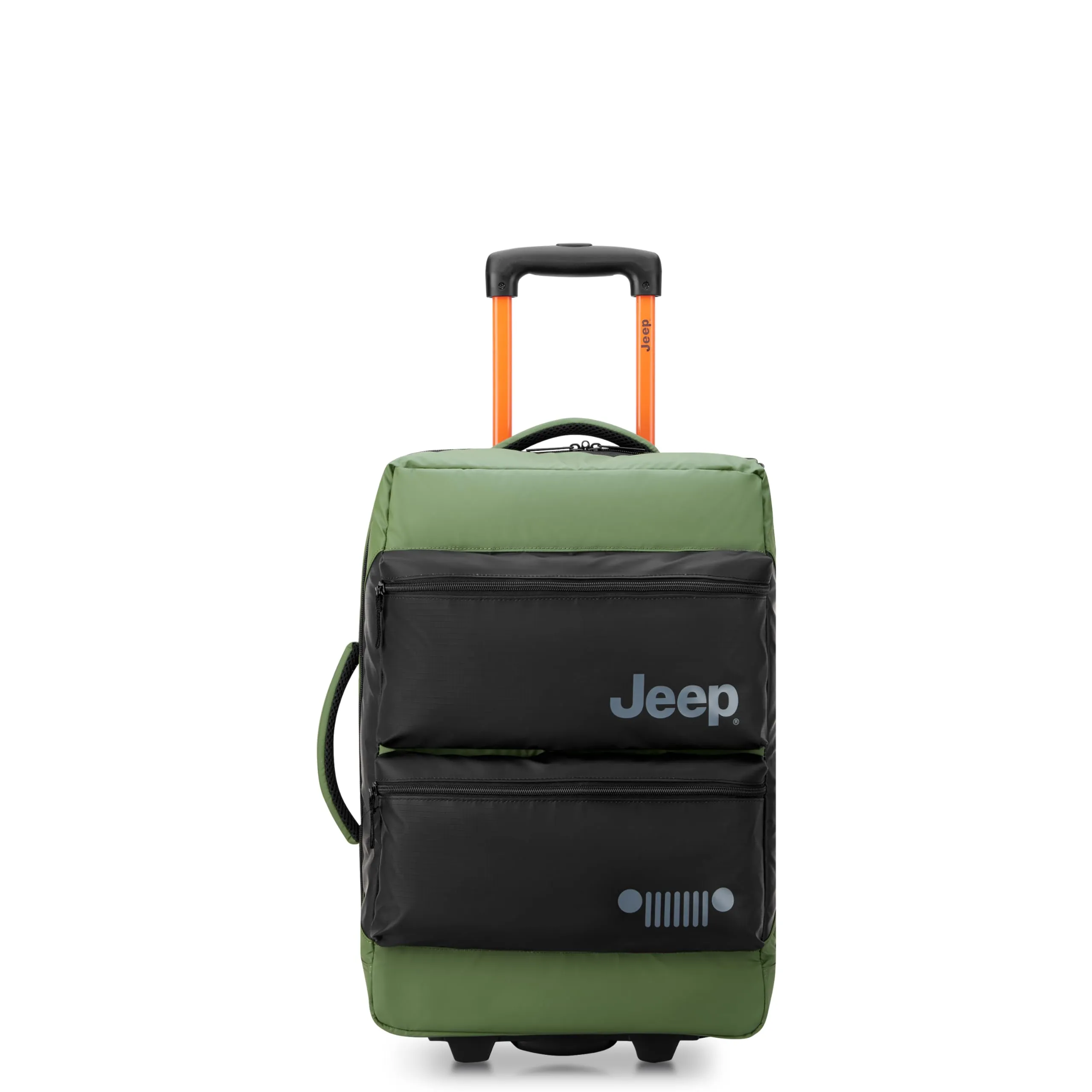 Jeep JS006B Two Wheel Rolling Travel Duffle Bag (20 Inch)  