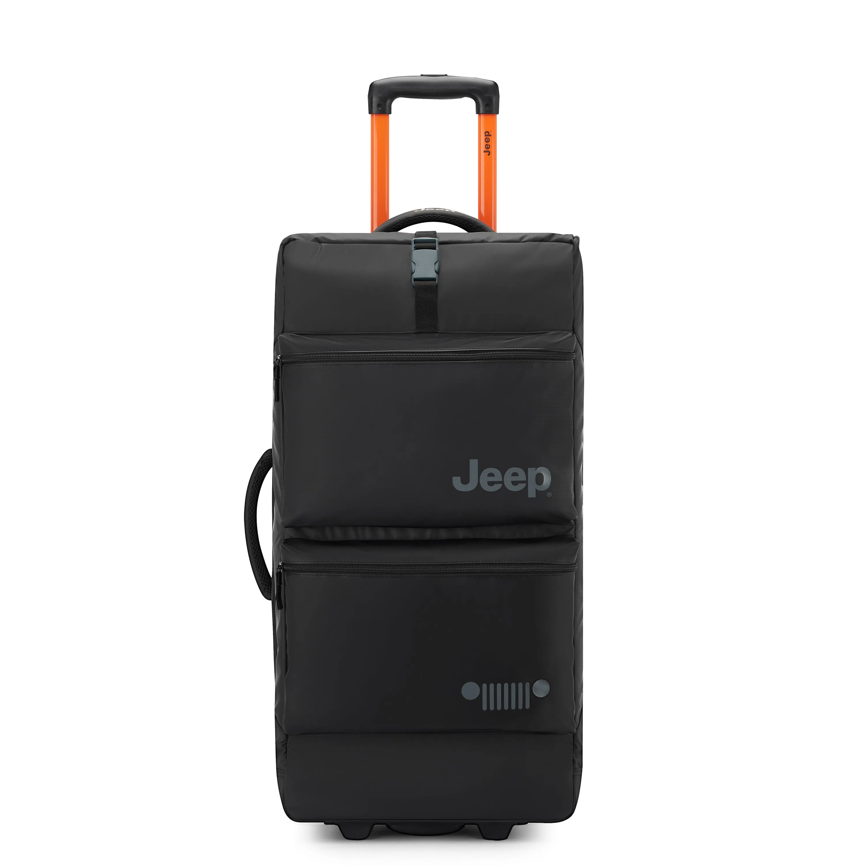 Jeep JS006B Two Wheel Rolling Travel Duffle Bag (27 Inch)  