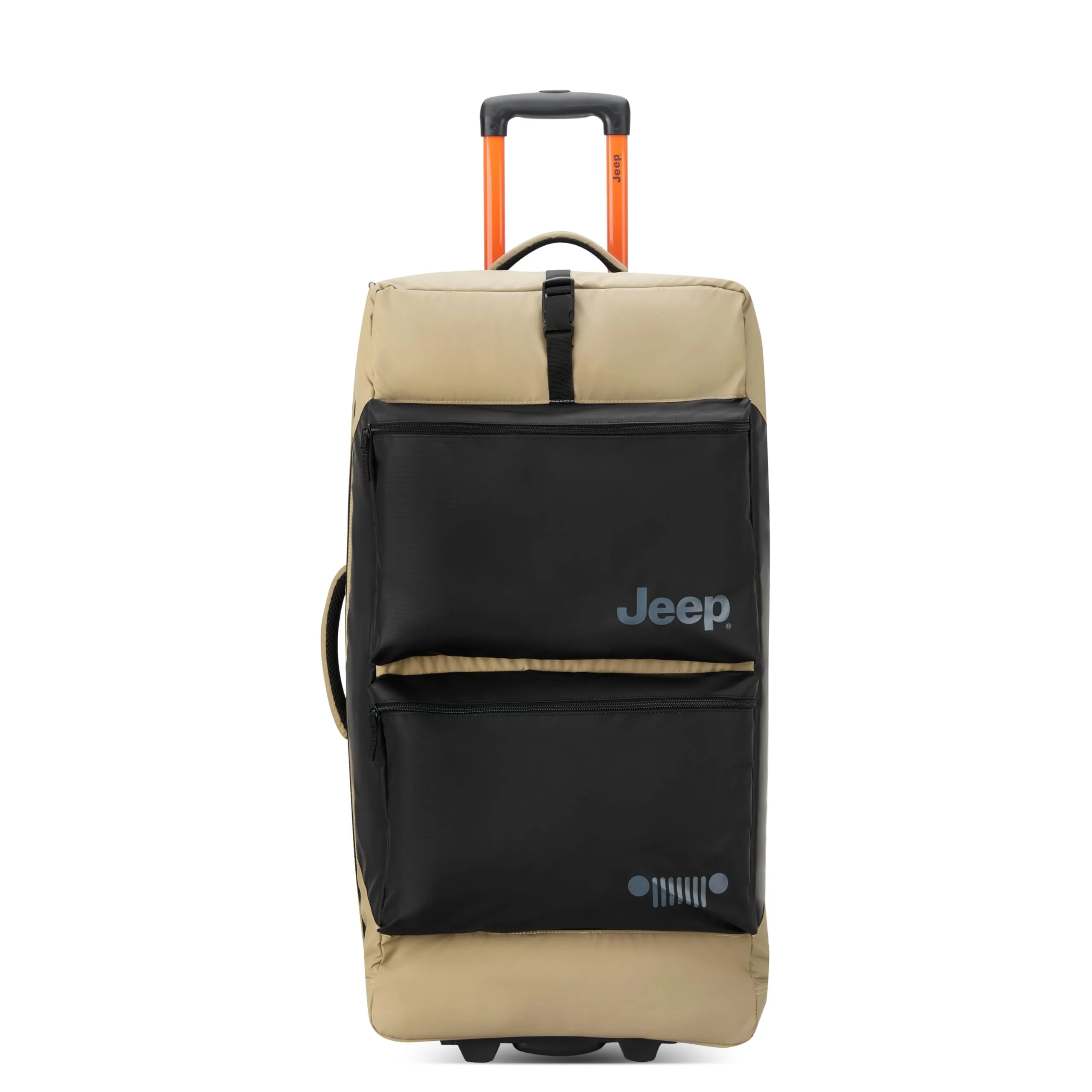 Jeep JS006B Two Wheel Rolling Travel Duffle Bag (31 Inch)  