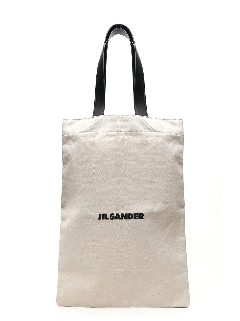 Jil Sander Large Flat Tote Bag