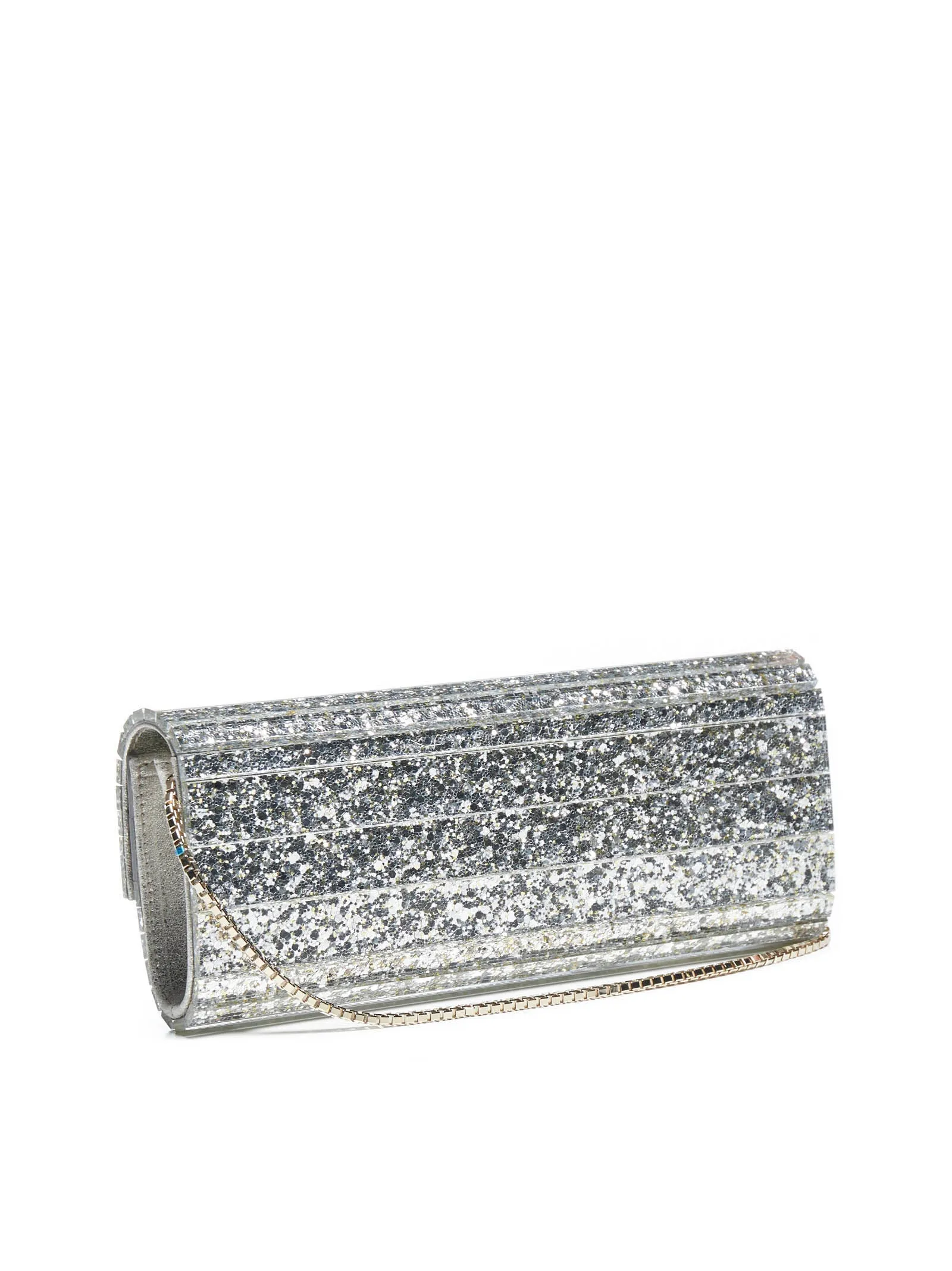 Jimmy Choo Sweetie Glittered Clutch Bag