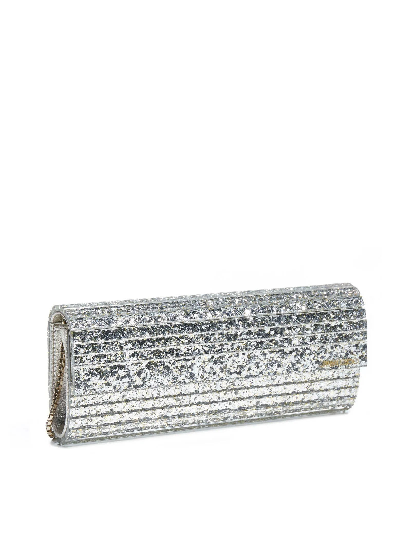 Jimmy Choo Sweetie Glittered Clutch Bag