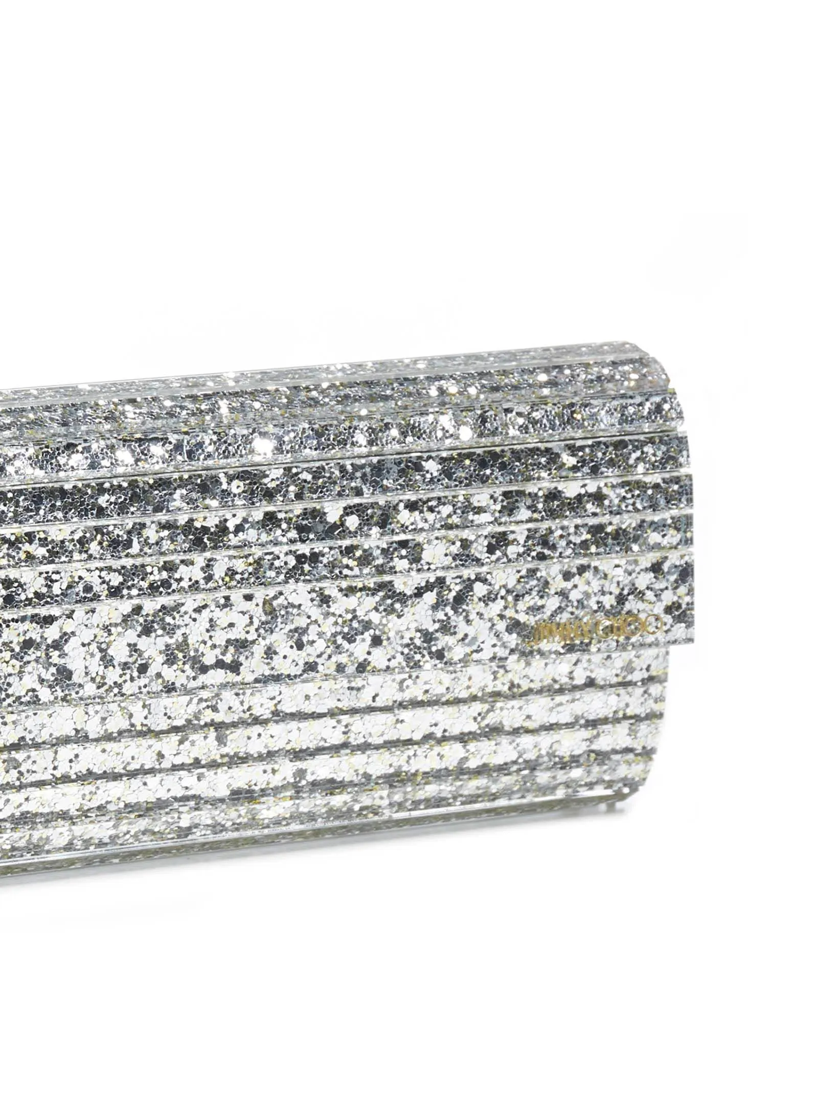 Jimmy Choo Sweetie Glittered Clutch Bag