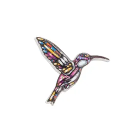 John Rombough Hummingbird Pin