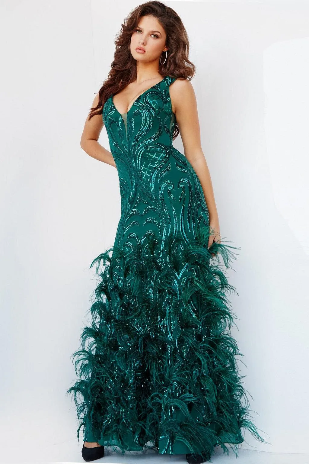 Jovani JVN05660 Fitted Long Evening Gown