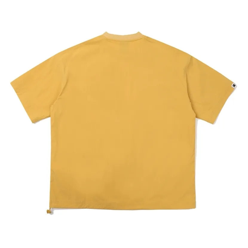 KODAK  |Unisex Nylon Street Style U-Neck Plain Short Sleeves Logo