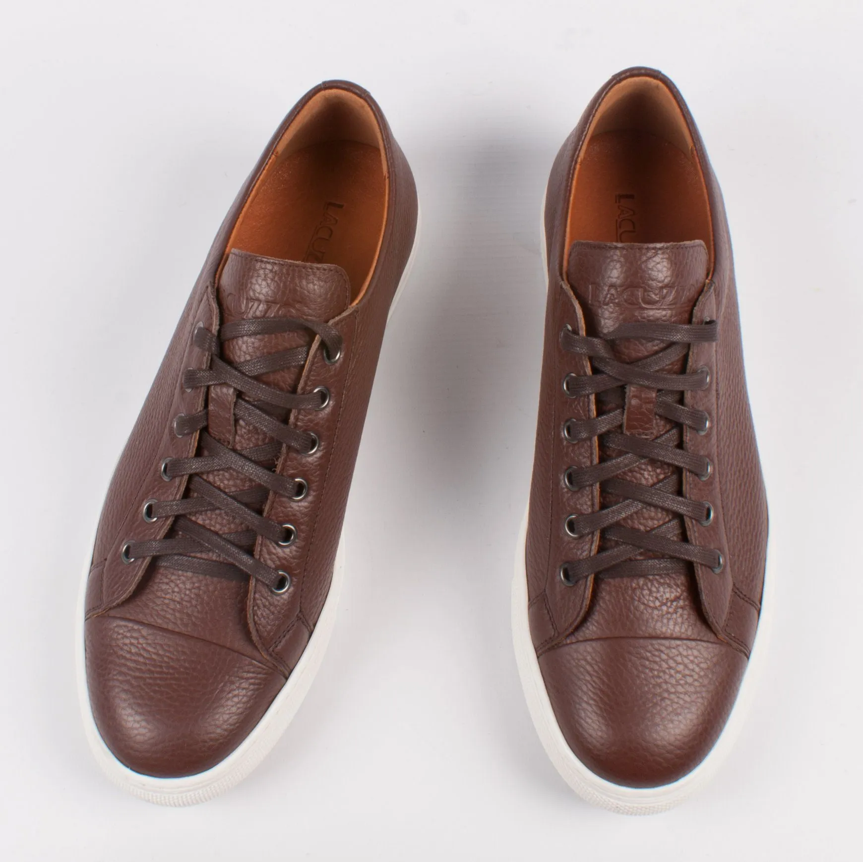 Lacuzzo Brown Leather Sneaker