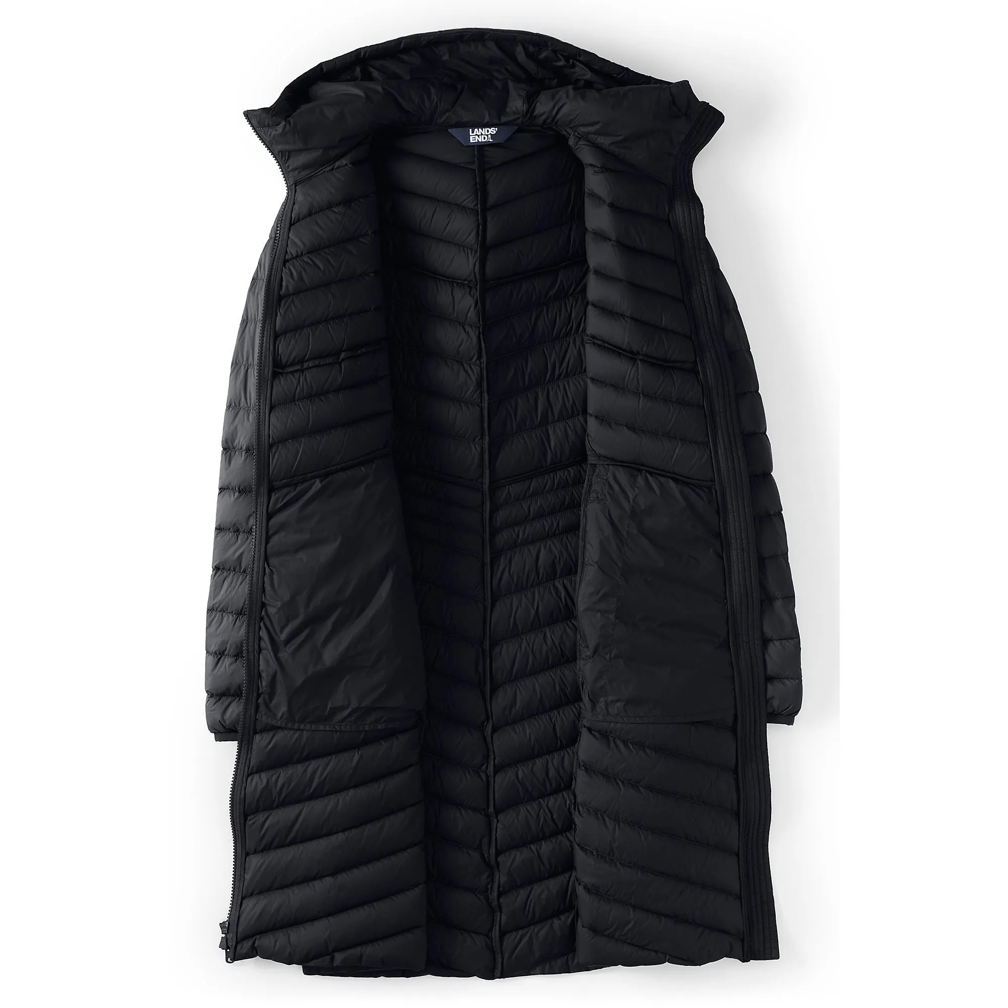 Lands' End Ladies' Wander Weight Ultralight Packable Down Coat