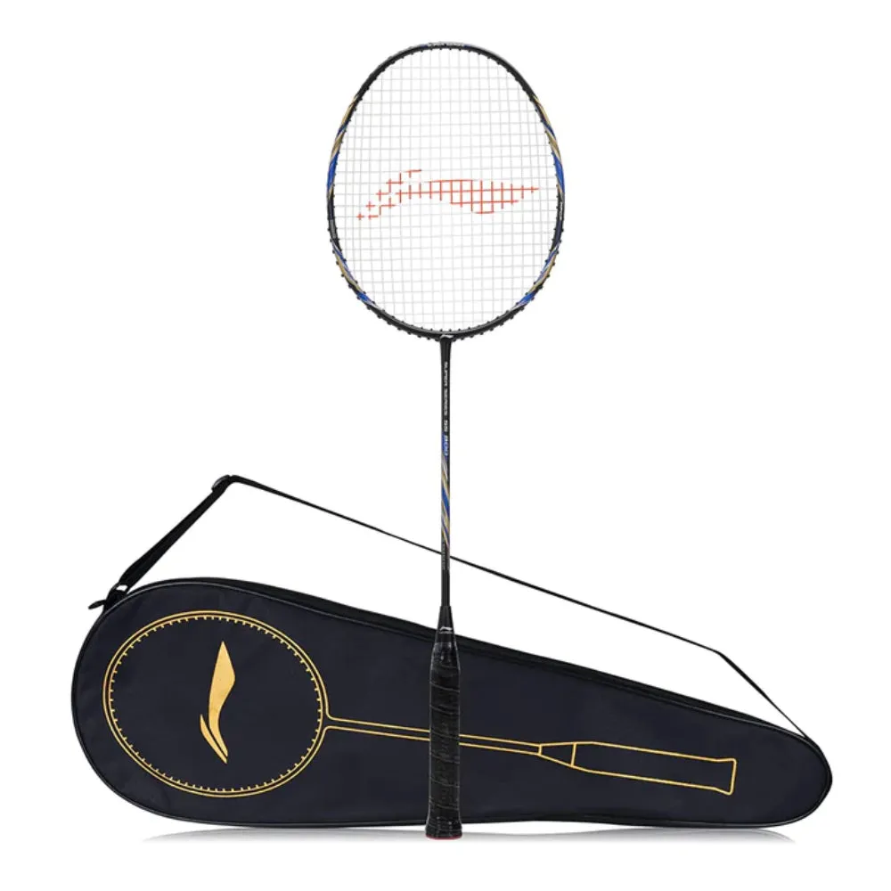 Li-Ning Super Series SS900 Strung Badminton Racquet (Black/Blue)