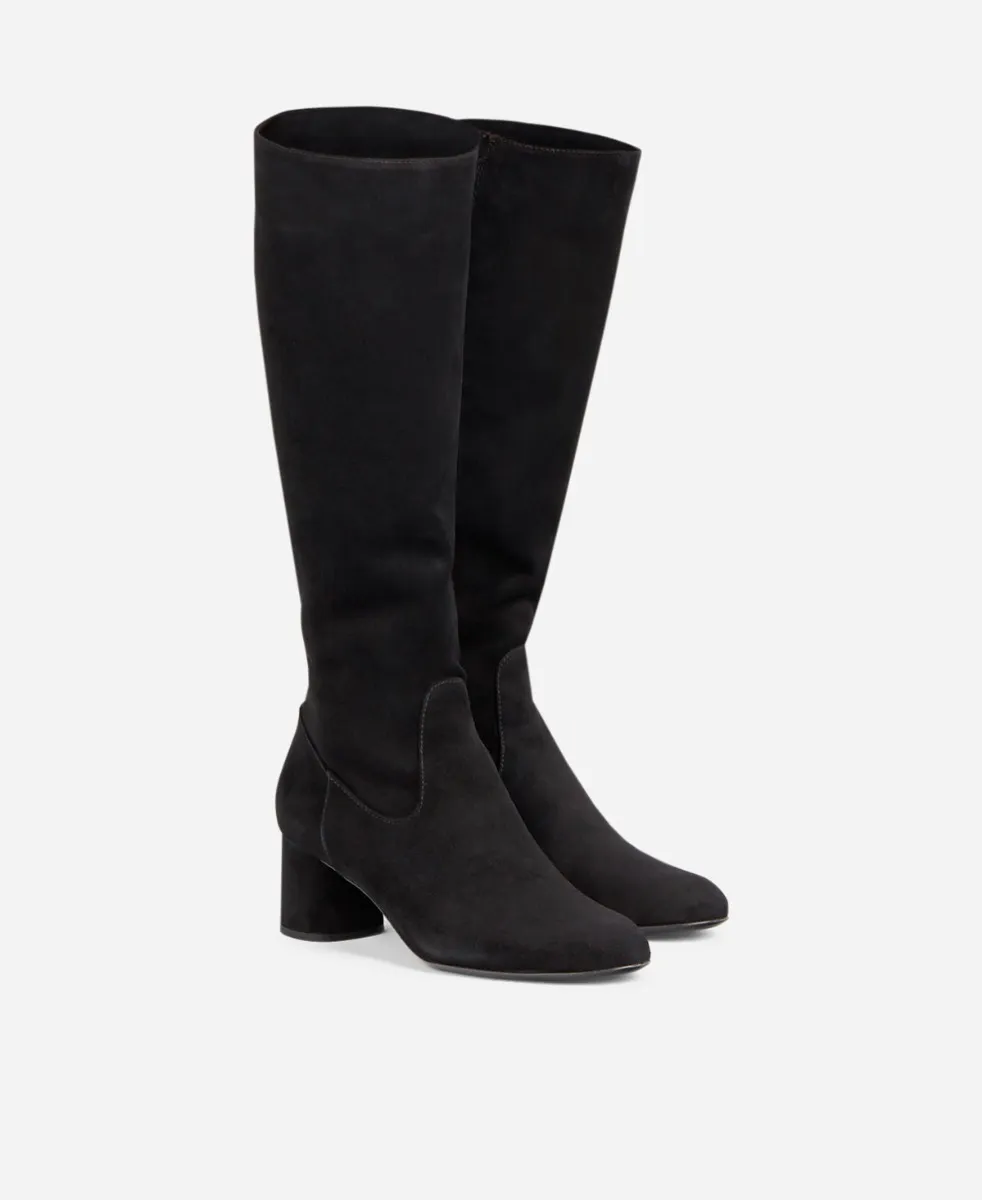 LORETTE Velour boot