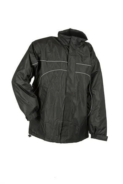 Lyngsoe Fox4468 Microtex Breathable Winter Rain Jacket Black