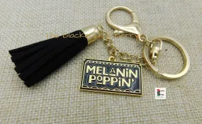 Melanin Keychains Black Gold Accessories Black Owned