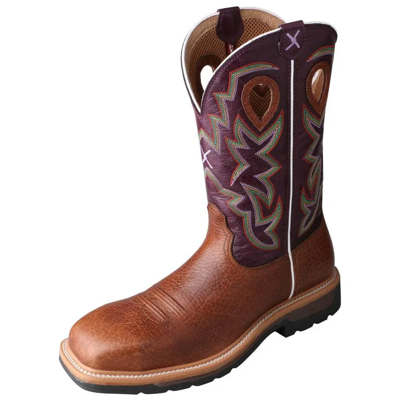 Men’s 12″ Comp Toe Lite Western Work Boot