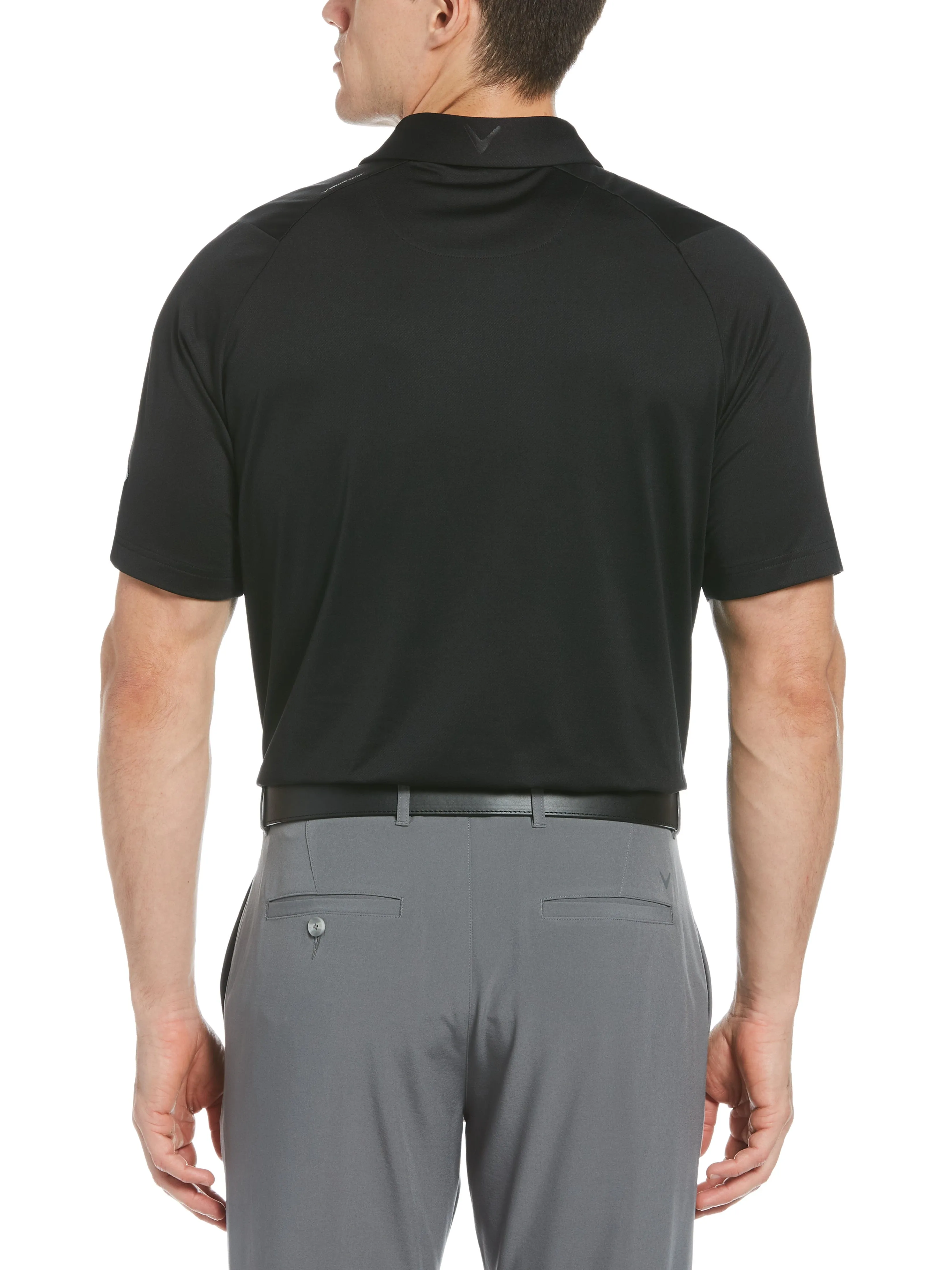 Mens Swing Tech Solid Polo