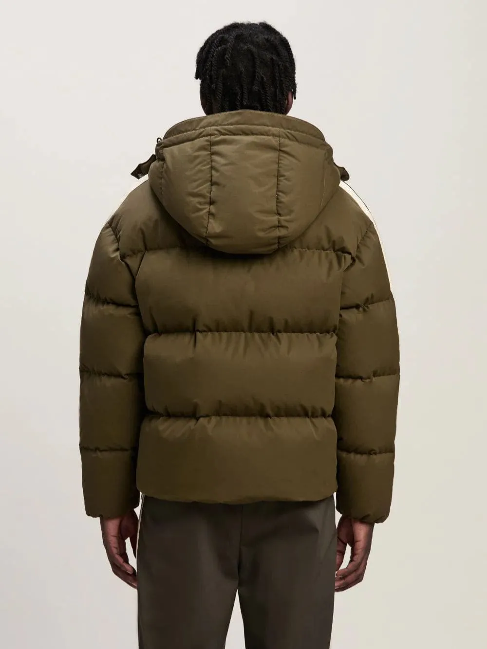 Military Green Monogram Down Jacket