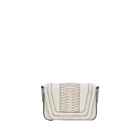 Mini Eugenia braided off white crossbody