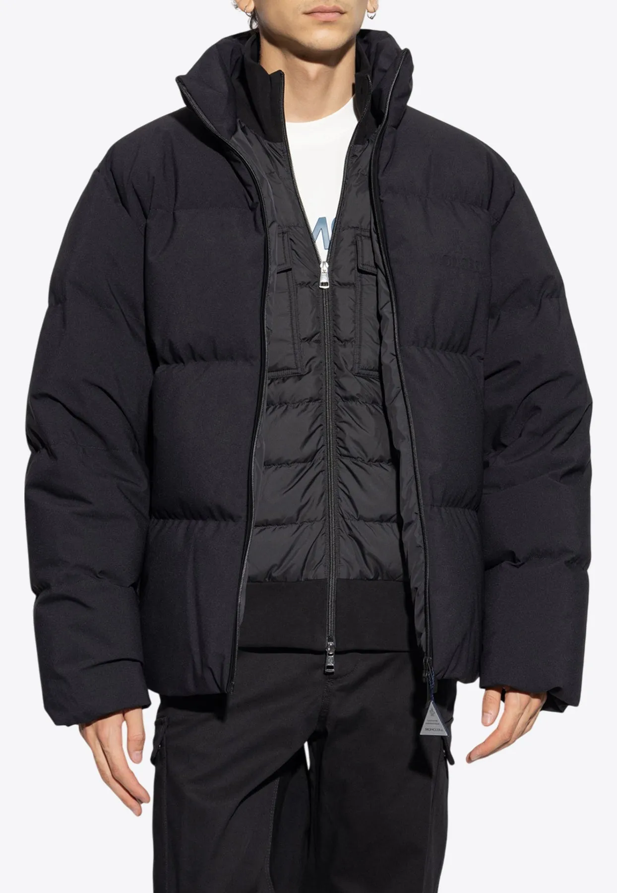 Misonet Zip-Up Short Down Jacket