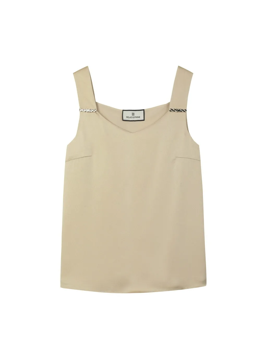 MOJO.S.PHINE  |Casual Style Sleeveless Plain Elegant Style Bridal