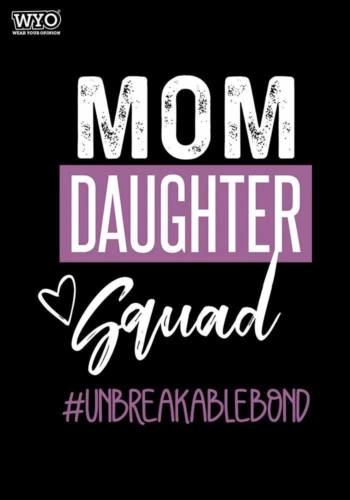 Mom Daughter Squad Women T-Shirt