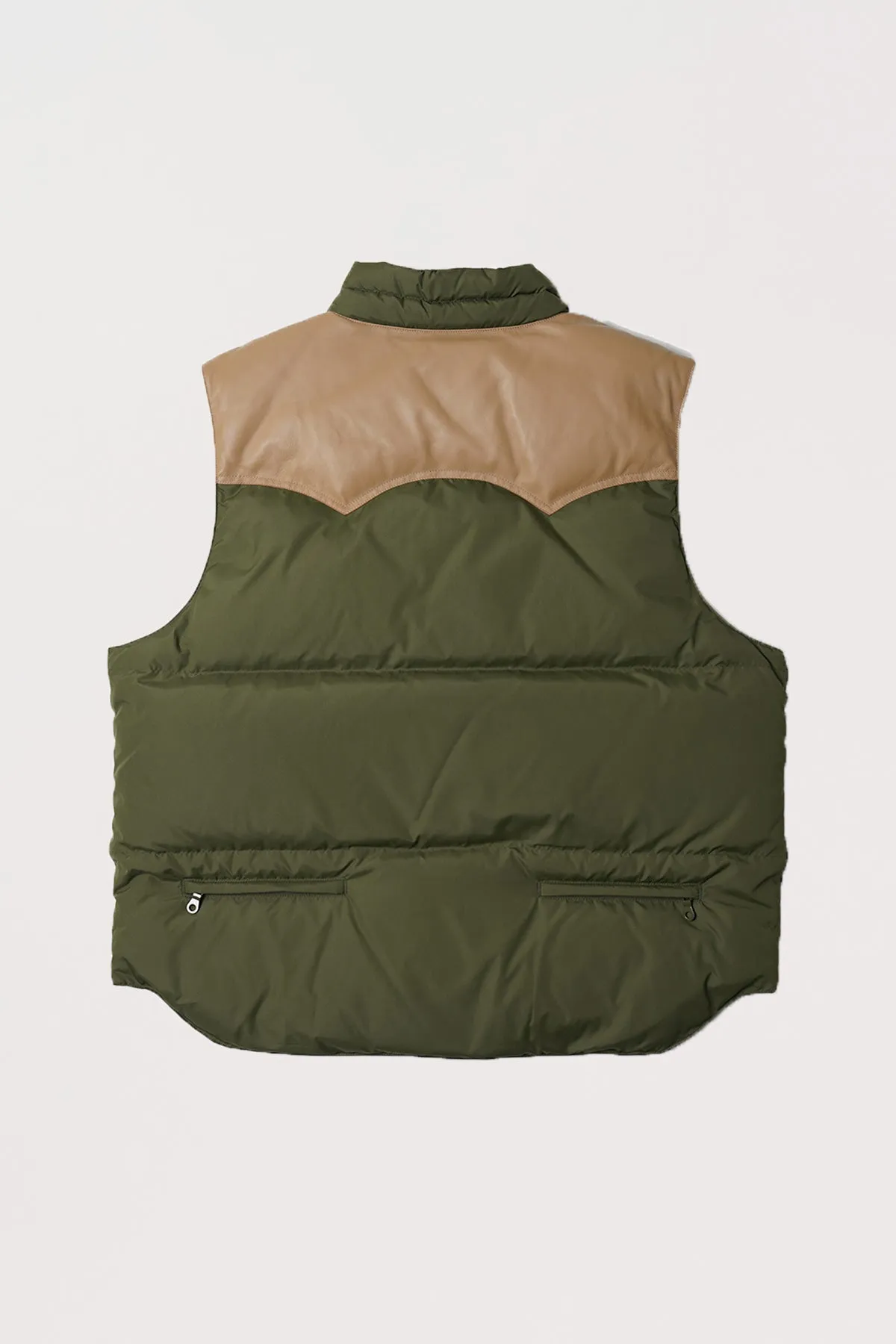 Mountain Down Vest - Olive