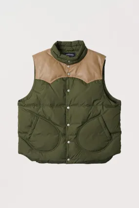 Mountain Down Vest - Olive