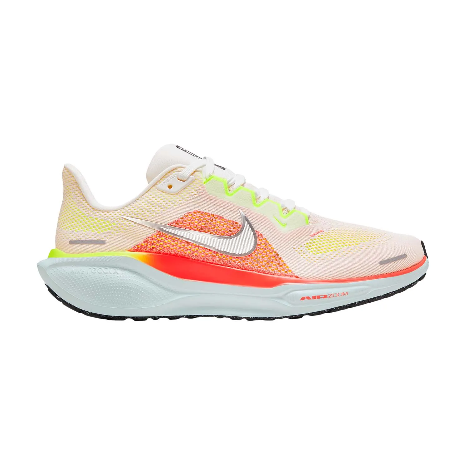 Nike Pegasus 41  Summit White/Chrome/Bright Crimson