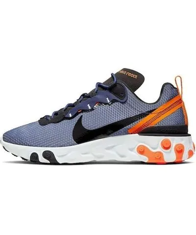 Nike React Element 55 'Midnight Navy Orange'