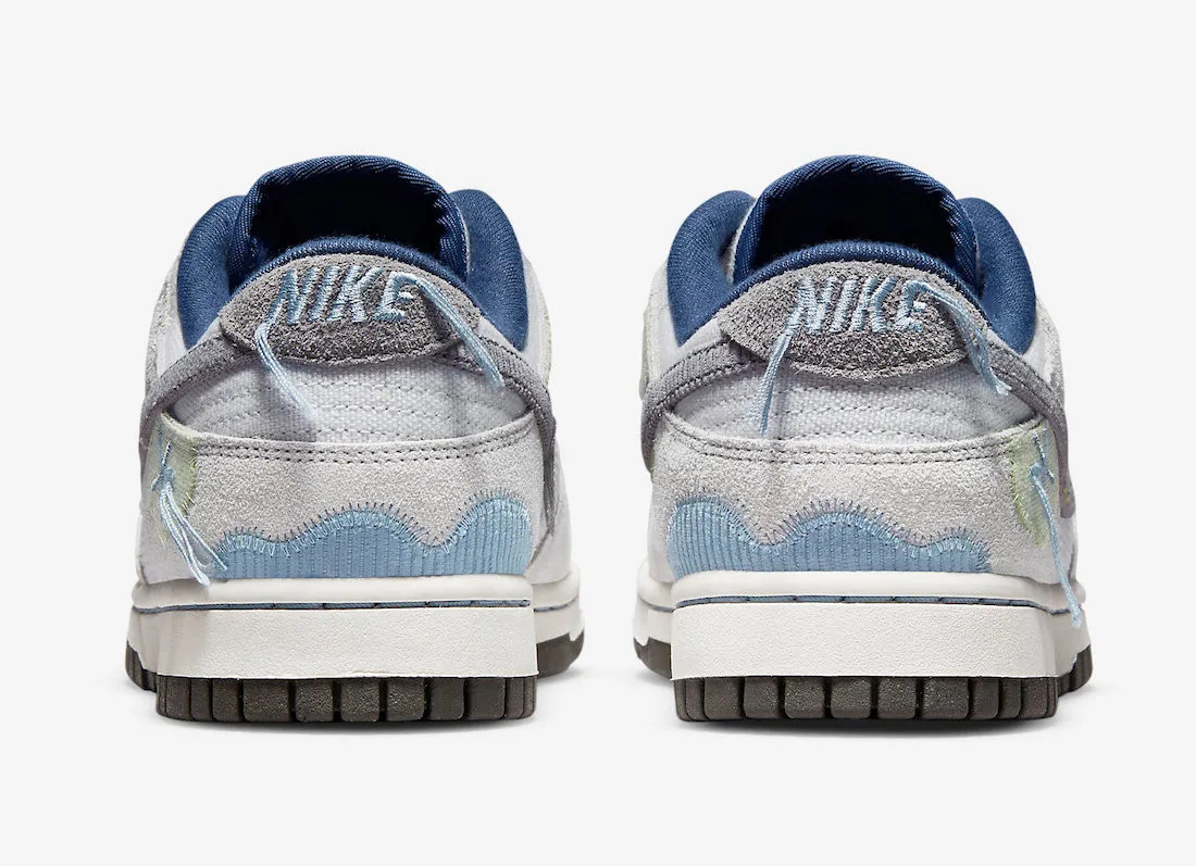 Nike SB Dunk Low On The Bright Side Photo Dust Wolf Grey Navy DQ5076-001