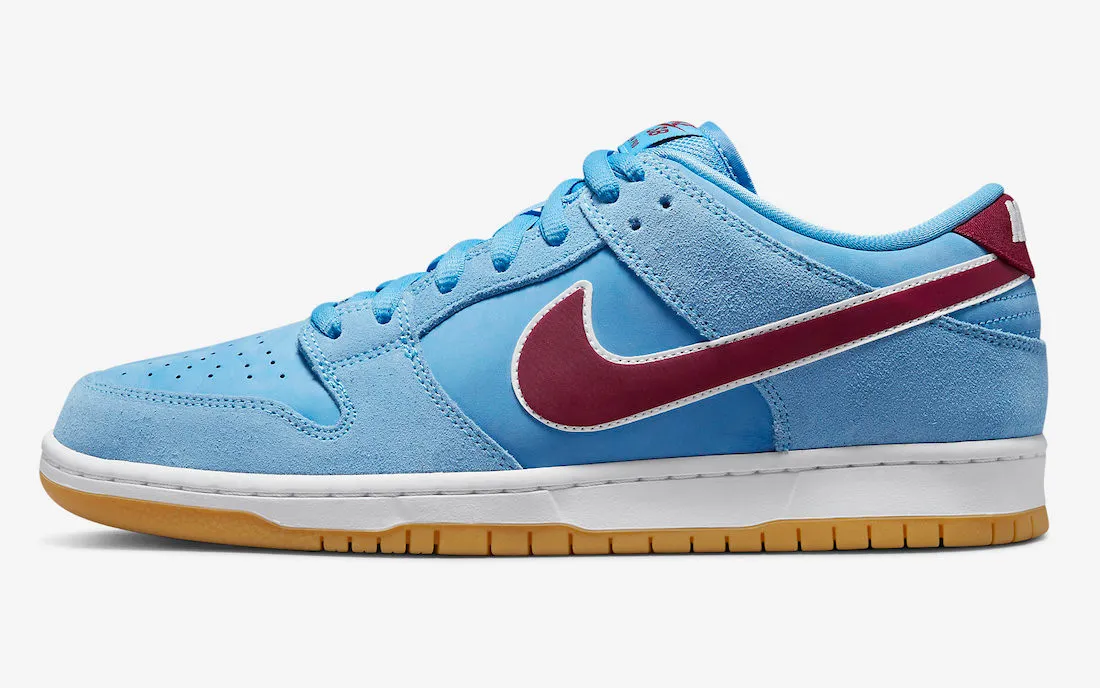 Nike SB Dunk Low Phillies Bubblegum University Blue Team Red White DQ4040-400