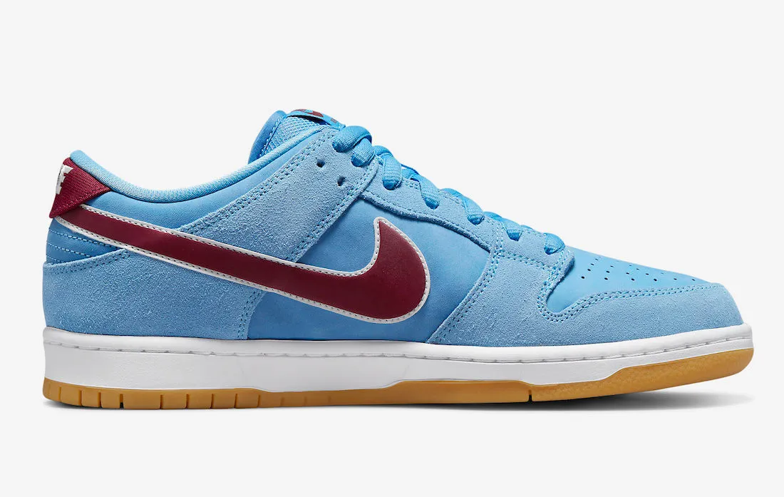 Nike SB Dunk Low Phillies Bubblegum University Blue Team Red White DQ4040-400