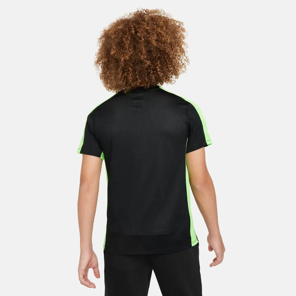 Nike Youth CR7 Dri-FIT Academy 23 Football Top (Black/Green Strike)