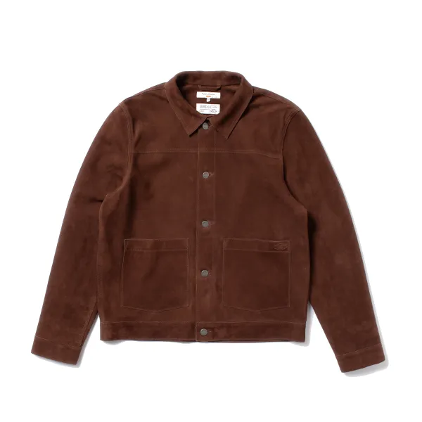 Nudie Dante Suede Jacket (dark brown)