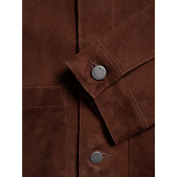 Nudie Dante Suede Jacket (dark brown)