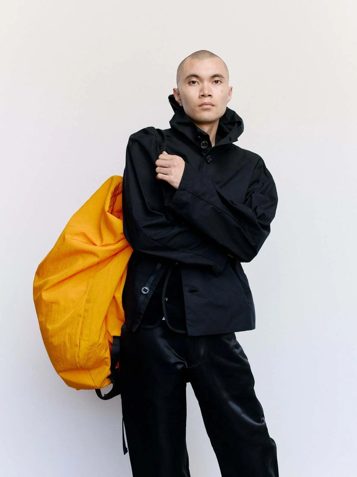 Nylon Oversized Duffle Bag - Neon