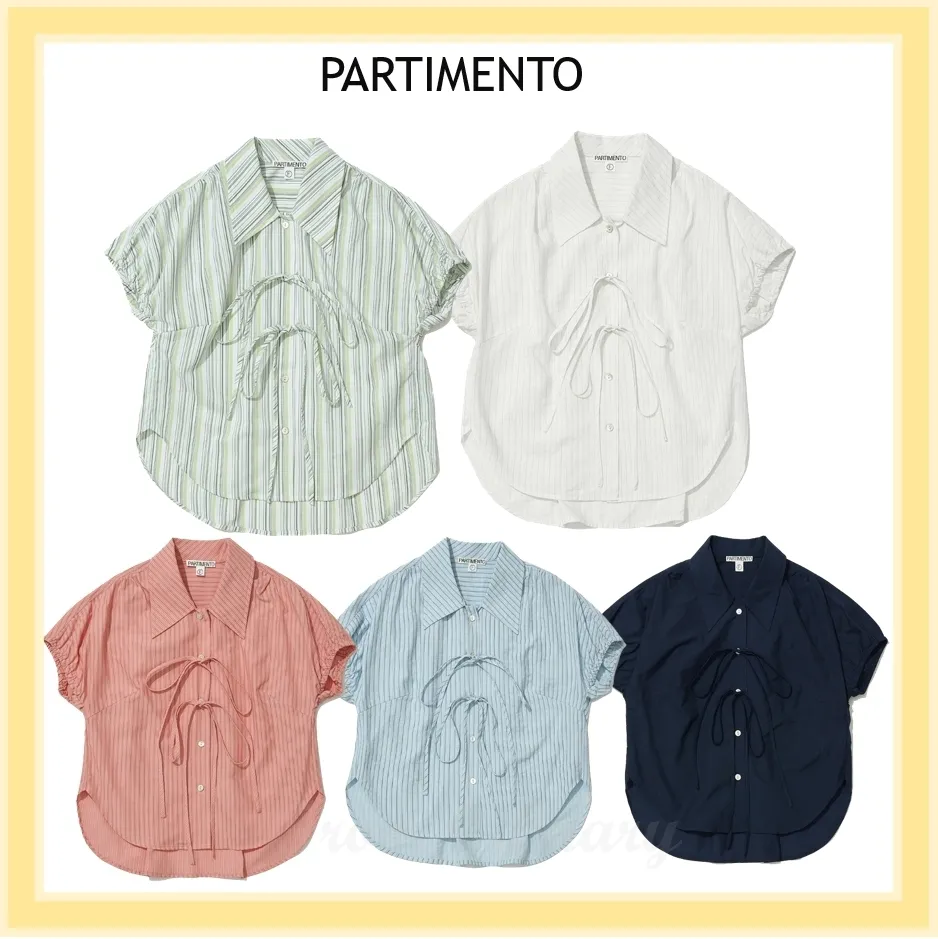 PARTIMENTO  |Casual Style Street Style Shirts & Blouses