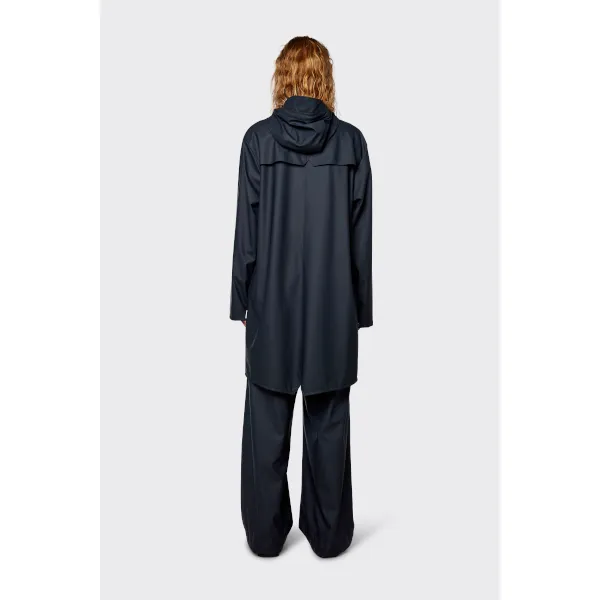 Rains Long Jacket (navy)