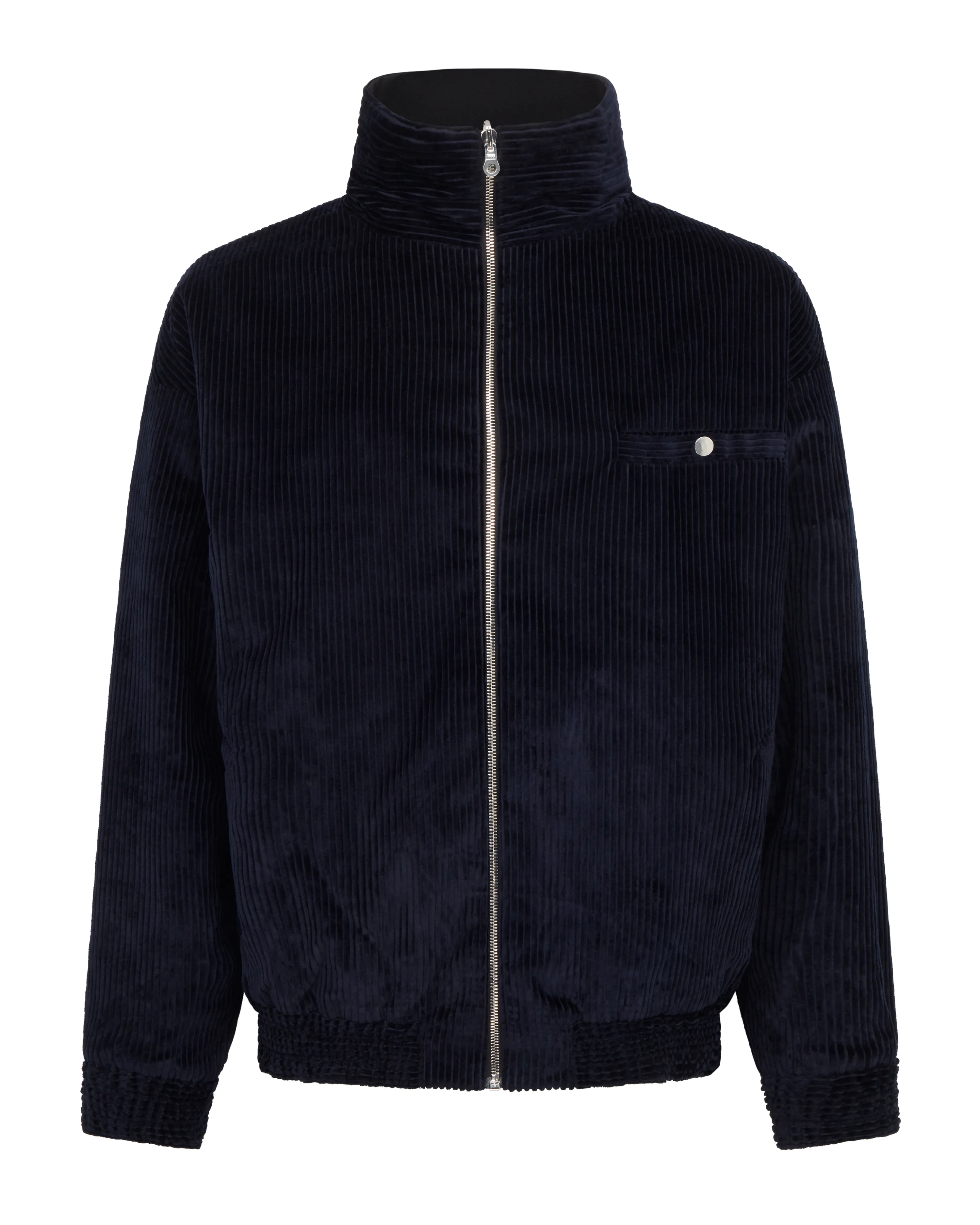 Reversible Corduroy Jacket | Black / Navy