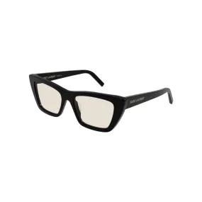 Saint Laurent Sunglass Woman Black Yellow SL 276 MICA-038