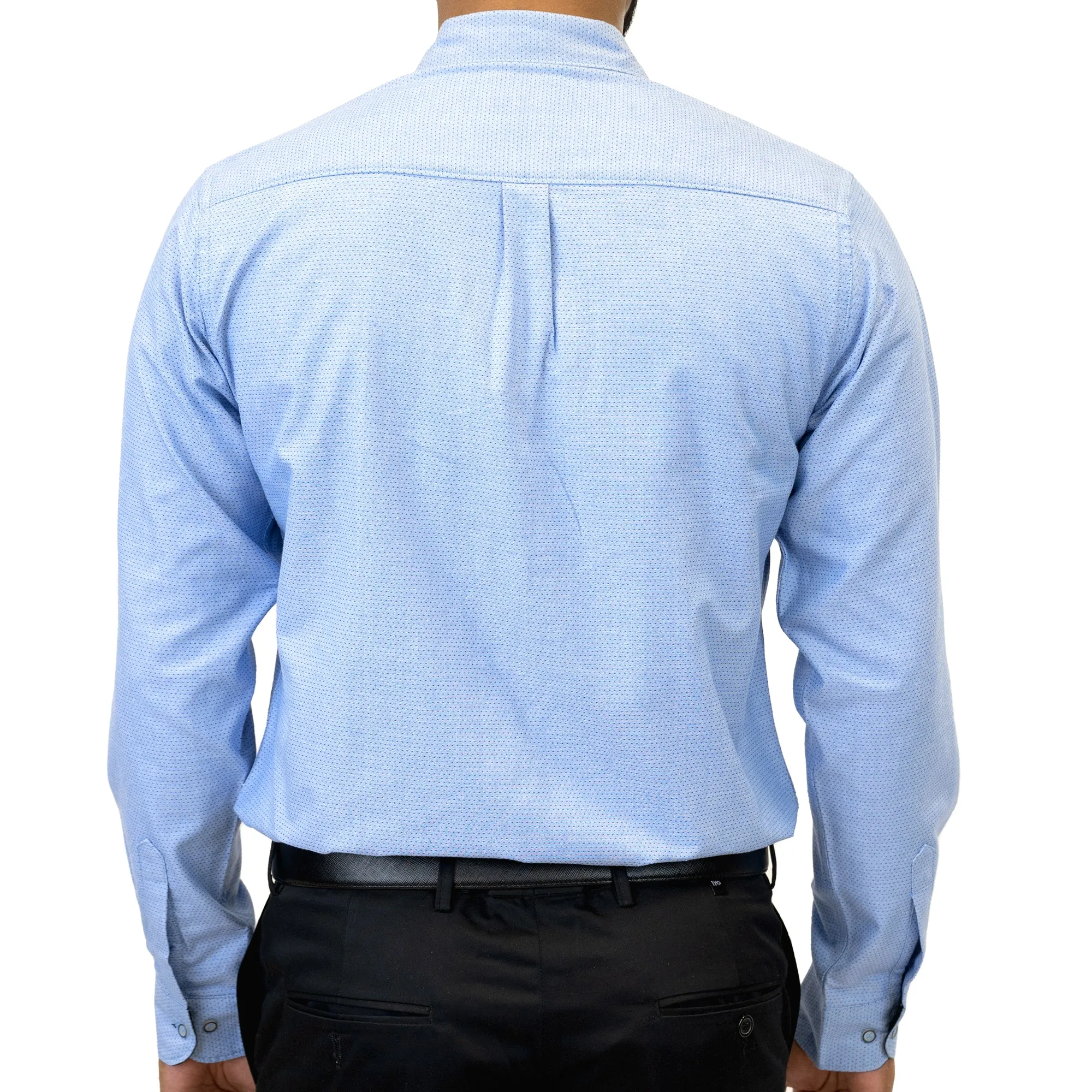 Seamless Blue Casual Shirt