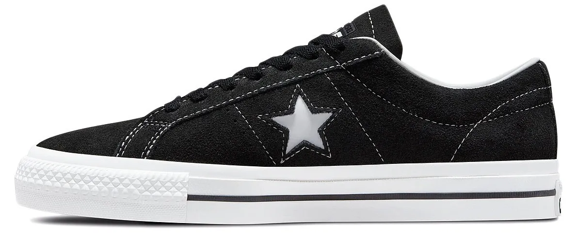 shoes Converse Cons One Star Pro Suede OX - 171327/Black/Black/White